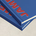 Custom Name, Font, Background Striped, Leopard - For Coworker, Her - Personalized Journal 5