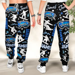 Custom Name Gift For Skiing Lovers, Snowboarding Lover, Gift For Man - Personalized Sweatpants 4