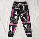Custom Name Gift For Skiing Lovers, Snowboarding Lover - Personalized Sweatpants 4