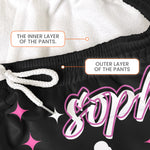 Custom Name Gift For Skiing Lovers, Snowboarding Lover - Personalized Sweatpants 7