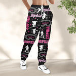 Custom Name Gift For Skiing Lovers, Snowboarding Lover - Personalized Sweatpants 8