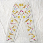 Custom Name Gift For Softball Lovers, Softbal Player, Softball Girls - Personalized Lounge Pants 3