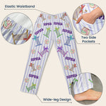 Custom Name Gift For Volleyball Lover, Volleyball Player - Personalized Lounge Pants 5