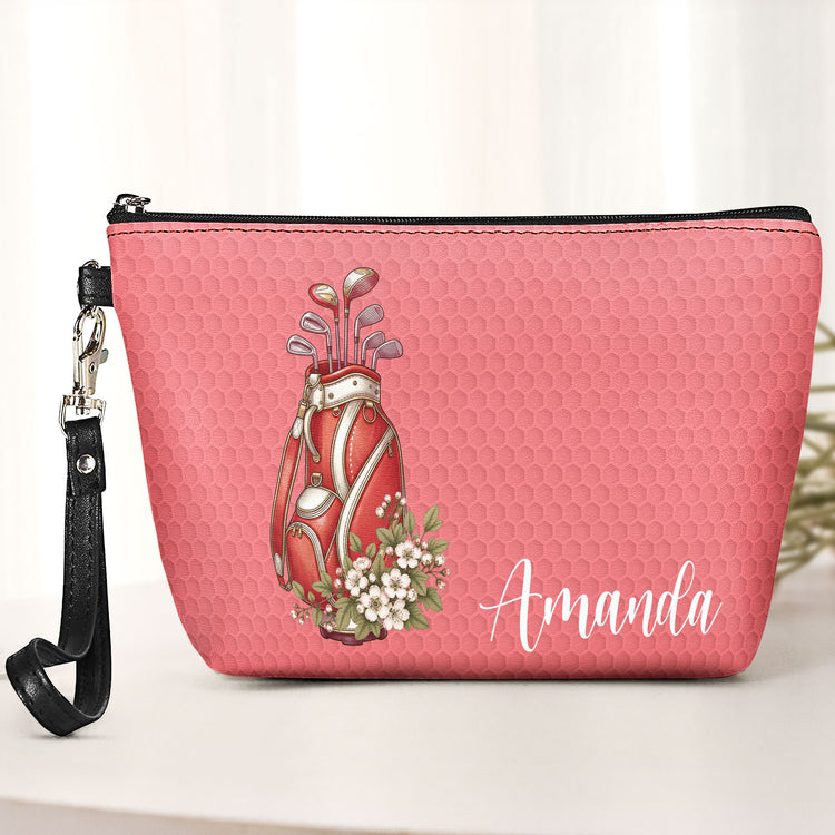Custom Name, Girls Golf, Golf Pouch, Gift For Golf Lover, Golf Player - Personalized Bag 3