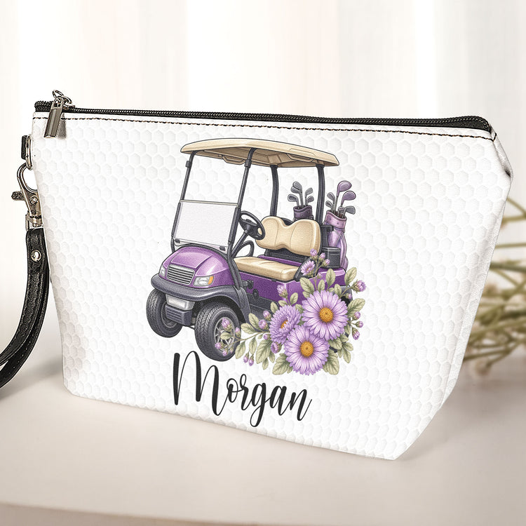 Custom Name, Girls Golf, Golf Pouch, Gift For Golf Lover, Golf Player - Personalized Bag 4