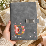 Custom Name Monogram - Gifts For Daughters, Coworkers - Personalized Notebook Set 7