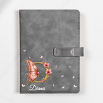 Custom Name Monogram - Gifts For Daughters, Coworkers - Personalized Notebook Set 8