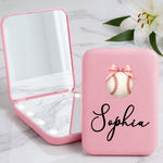 Custom Name Sport Coquette Senior Night Team Gift - Softball, Volleyball, Soccer, Tennis - Personalized Mirror 2