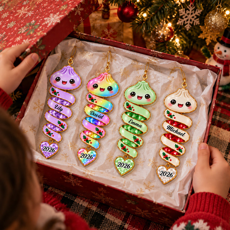 Custom Name Squishy Ornament Gift For Kids - Personalized Ornament 2