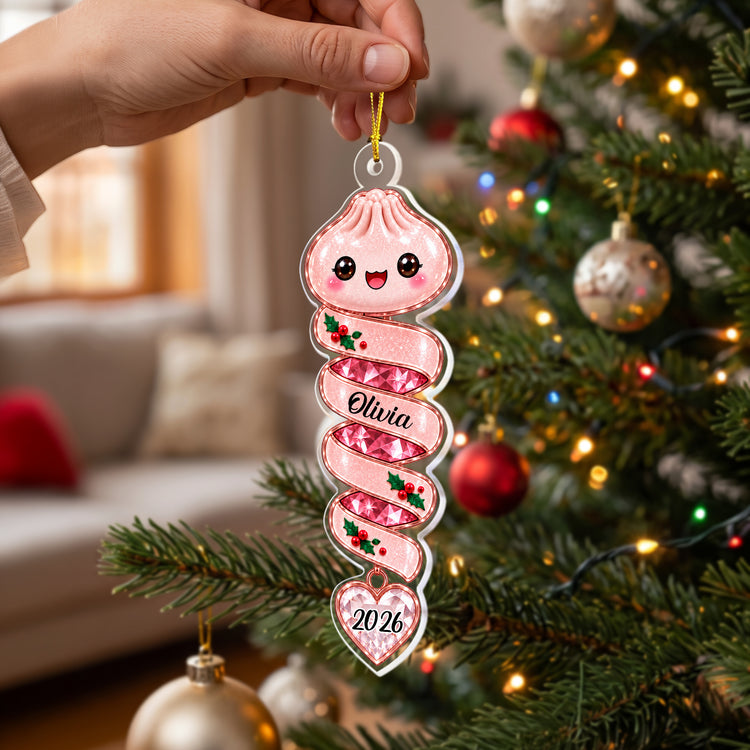 Custom Name Squishy Ornament Gift For Kids - Personalized Ornament 5
