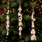 Custom Name With Naughty Gag Gifts, White Elephant Party - Personalized Ornament 2