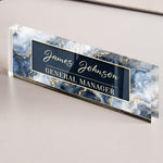Custom Office Decor Gifts For Employees Coworkers - Personalized Name Plate 7