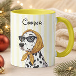 Custom Pet Cartoon Portrait Mug Pet Lover Gift - Personalized Mug 4