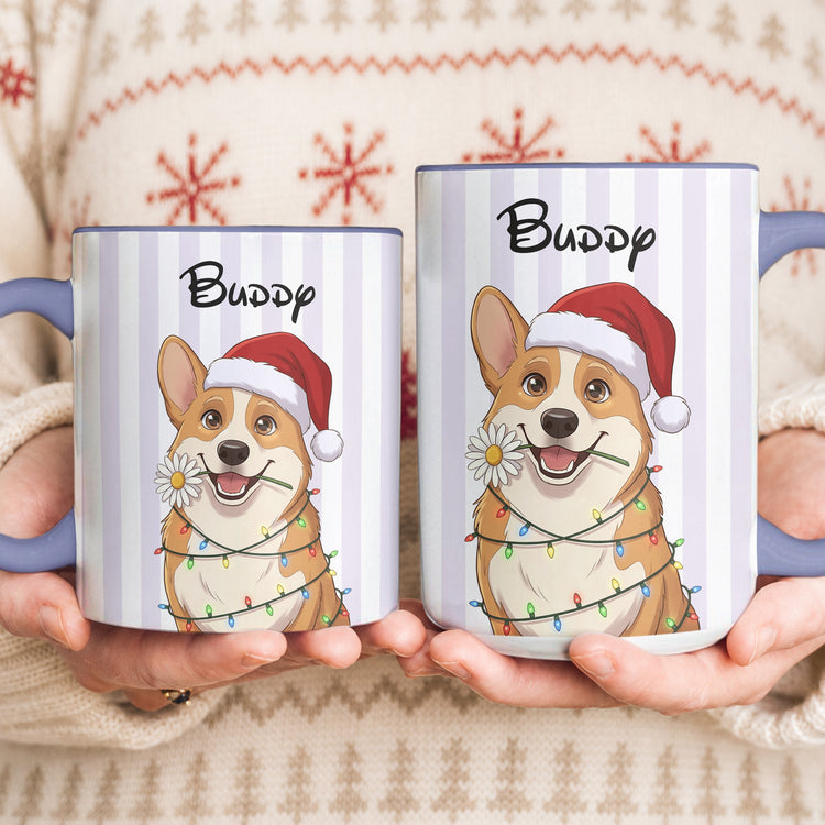 Custom Pet Cartoon Portrait Mug Pet Lover Gift - Personalized Mug 6