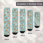 Custom Pet Funny Face New Version Gifts For Pet Lovers - Personalized Socks 3