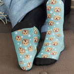 Custom Pet Funny Face New Version Gifts For Pet Lovers - Personalized Socks 5