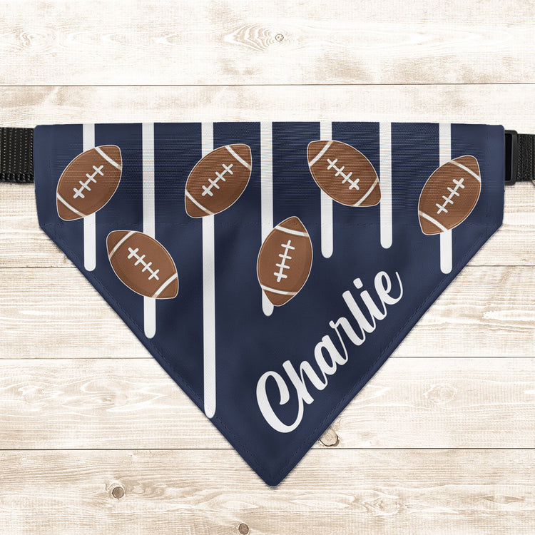 Custom Pet Name Bandana, Gift For Sport Lover - Personalized Bandana Collar 2