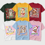 Custom Pet Photo And Name Watercolor Art Gift For Pet Lovers - Personalized Shirt 6