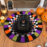 Custom Pet Photo Funny Scream Art - Personalized Doormat 1