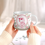 Custom Pet Photo Sketch Line Art Floral Mug Gifts For Pet Lovers - Personalized Mug 5