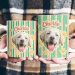 Custom Pet Photo - Vintage Bag For Dog Mom, Cat Mom - Personalized Mug 5