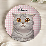Custom Pet Portrait Cartoon Style Art - Personalized Jewelry Dish 3