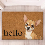 Custom Pet Portrait Cartoon Style - Personalized Doormat 2