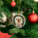 Custom Pet Portrait Christmas Decor - Personalized Ornament 4