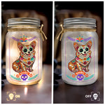 Custom Pet Portrait Day Of The Dead Mexican Hispanic Style - Personalized Night Light 5