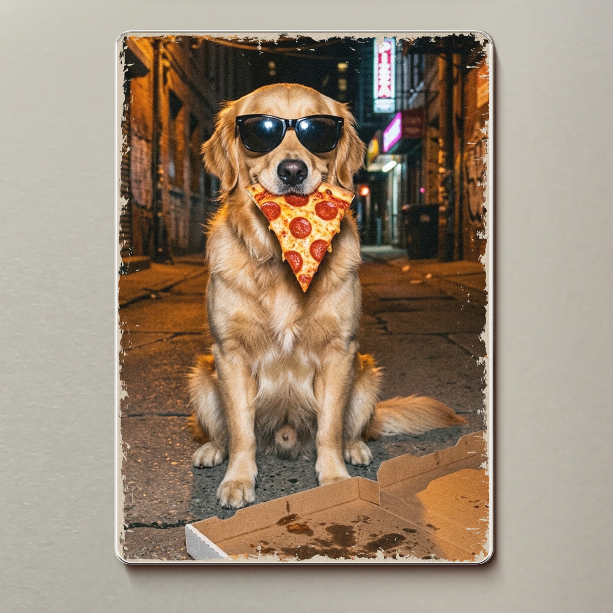 Custom Pet Portrait Funny Meme Gift For Pet Lovers - Personalized Magnet 2