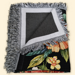 Custom Pet Portrait Oil Painting Art Gifts For Pet Lovers - Personalized Woven Blanket 5