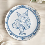 Custom Pet Portrait Sketch Art Ring Dish Gifts For Pet Lovers, Gifts For Women - Personalized Jewelry Dish 3