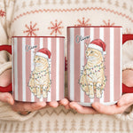 Custom Pet Portrait Watercolor Christmas Gift For Pet Lovers - Personalized Mug 4