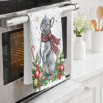 Custom Photo Christmas Gift For Pet Lover, Housewarming Gift, Hostess Gift, Kitchen Decor - Personalized Kitchen Towel 3