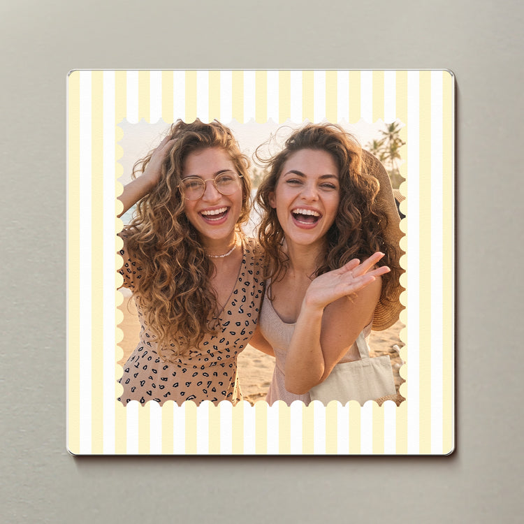 Custom Photo Friendship Gifts Thank You Gifts For BFF, Soul Sisters - Personalized Magnet 2