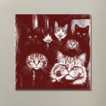 Custom Photo Funny Gangster Pet, Edgy Pet Meme Decor - Personalized Magnet 3