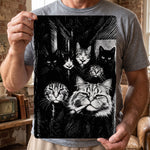 Custom Photo Funny Gangster Pet, Edgy Pet Meme Decor - Personalized Metal Sign 5