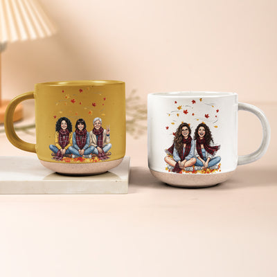 Custom Photo Gift For Friend Bestie Sister Family, Friendsgiving Ideas, Thanksgiving Gift, Gift For Friend, Christmas Gift, Friendship Mug - Personalized Mug