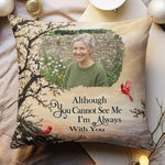 Custom Photo Memorial Gifts I'm Always With You Sympathy Gifts - Personalized Pillow 2