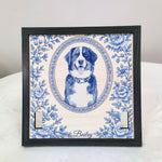 Custom Photo Memorial Pet Collar Holder Sign, Dog Memorial Gifts - Personalized Frame 3