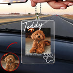 Custom Photo Memorial Pet New Version Pet Loss Gifts - Personalized Rear View Mirror Accessory 1