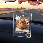 Custom Photo Memorial Pet New Version Pet Loss Gifts - Personalized Rear View Mirror Accessory 3