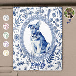 Custom Photo Memorial Toile Watercolor Portrait - Personalized Car Visor Clip 2