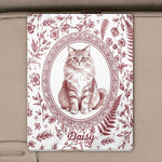 Custom Photo Memorial Toile Watercolor Portrait - Personalized Car Visor Clip 4