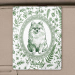 Custom Photo Memorial Toile Watercolor Portrait - Personalized Car Visor Clip 5