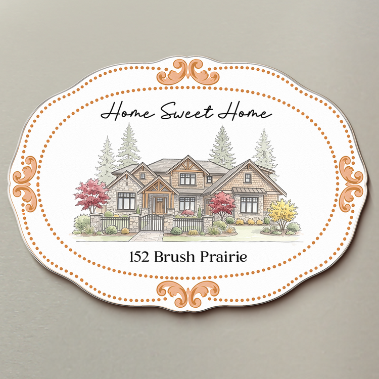 Custom Photo New House Gifts For Couple, Family - Personalized Magnet 2