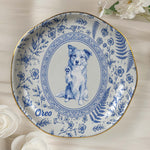  
Custom Photo Pet Lover Gift Watercolor Style - Personalized Jewelry Dish 2