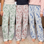 Custom Photo Pet Portrait Watercolorpajama Pants For Pet Lover, Gift For Her - Personalized Lounge Pants 1