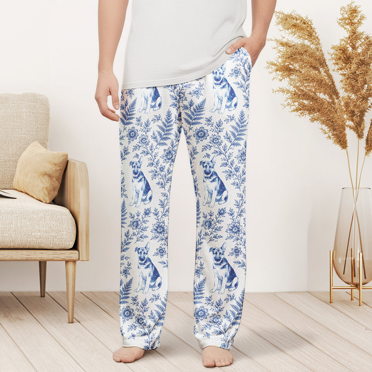 Custom Photo Pet Portrait Watercolorpajama Pants For Pet Lover, Gift For Her - Personalized Lounge Pants 2