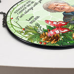 Custom Photo Stained Glass Art Always With You Memorial Keepsake Gifts - Personalized Window Hanging Suncatcher 5